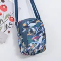 Petit sac bandoulière en nylon pour téléphone portable femme mini sac décontracté - Épines