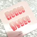 Uñas postizas hechas a mano ojo de gato rosa 10 pzs set de cristal purpurina diseño - Armonía Rosa