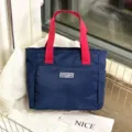 Koreaanse stijl kleurovergang handtas, stijlvolle shopper tas voor werk en dagelijks gebruik. - 0908 Marineblauw