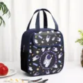 Donkerblauwe astronaut thermische tas variant met sterke handvatten en geïsoleerde voering. - Marineblauwe Astronaut