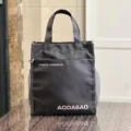 Large insulated lunch bag with side mesh pockets, durable dark grey tote handbag for work and school. - 2903 Grey