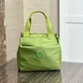 Groen geruite geisoleerde lunchtas voor vrouwen en studenten waterdichte draagbare handtas - 6088 geïsoleerd groen