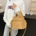 Megali choritikotita polytseti nylon tsanta omou casual giy gunaika kathimerini chrisi. - Γήινο Κίτρινο