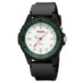 Skmei nuovo orologio al quarzo impermeabile sport moda studente orologio luminoso vendita - Cassa nero/verde - indici a linee