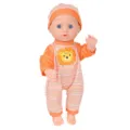 Poupée Bébé Reborn 30cm Mignonne Simulation Vinyle Jouet Nourrisson Tenue Rayée - Style Lion (ST-Q12-25001) / 30 cm