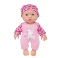 Cute 6.5-inch reborn baby doll with pink unicorn romper and matching hat, perfect for kids toys. - Pink Unicorn Style (ST-Q6-003A) / 16.5cm / 6.5in