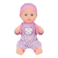 Poupée bébé en vinyle de 30 cm simulation poupon avec combinaison chat et bonnet pour enfant - Style Chat (ST-Q12-25005) / 30 cm