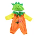 Vestiti per bambole da 18 pollici set tuta e cappello alla frutta arancione per bambole 45 cm - Stile Arancia (Q18-137) / Bambola da 18 pollici