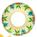 Tropischer Ananas Print Aufblasbarer Schwimmring Pool Ring für Sommer Strand Party. - Strandpflanzen-Stil