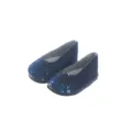 18 Zoll Puppenschuhe Glitzer Blau Mode Puppen Zubehör Spielzeug Schuhe Für 43cm Puppen - Blauschwarz