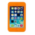 1:6 Puppenhaus Miniatur Spielzeug Smartphone Modell, hellorange Zubehör für Puppen. - Kleines Smartphone / Orange