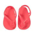 Sandali infradito in plastica rosa per bambola American Girl da 18 pollici accessori BJD. - Rosso rosa