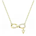 Collana con ciondolo lettera V amore infinito in oro da donna gioiello elegante e raffinato - Oro V