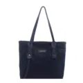 Fall new trendy leopard print tote bag, vintage casual shoulder bag for women daily commute. - Blue
