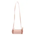 Bolso de hombro rosa con lunares para niñas, lindo bolso saco infantil con volantes vista principal - Rosa