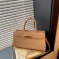 Elegante Damen Handtasche Sommer lässige Umhängetasche schickes Design große Kapazität - Khaki