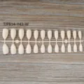 Tira de uñas postizas de almendra nude, uñas sin pintar para diseño de arte de uñas DIY. - Tips de uñas (tira sin esmalte)