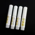 Odorless nail glue remover solvent gel, fast acting 4pcs fake nail dissolving tool. - 1g / White