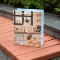 Joli sac cadeau en papier chat de dessin animé avec poignée pour fête et emballage d'anniversaire. - Chat Siamois Mignon / M
