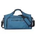 Grosse Kapazitaet Reise Duffle Bag blaue Sport Fitness Tasche mit verstellbarem Gurt - Marineblau