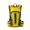 Yellow grey sports hydration running backpack for outdoor hiking and cycling adventures. - Yellow