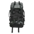 Professioneller Outdoor-Wanderrucksack in Grau, multifunktionaler Reiserucksack ideal. - 56-75L / Graugrün