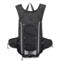 Schwarzer Outdoor Sport Laufrucksack leichte Taktische Wanderweste Tagesrucksack - Unter 20L / Schwarz