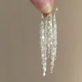 Silver Tassel Chain Dangle Earrings Bohemian Long Sparkling Disc Fashion Jewelry For Women - Regular Sequin Tassel Style (2#) / Silver / Silver