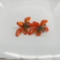 Orecchini a fiore arancione, gioielli floreali unici, accessori eleganti per abbigliamento quotidiano. - 127# Arancione Fiore