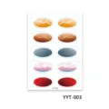 Autocollants de tatouage de fard à paupières de fête étanches maquillage des yeux paillettes - Style Paillettes Dégradées (YYT-003)