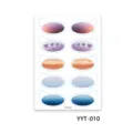 Eye shadow tattoo sticker YYT-010 glitter gradient makeup cosmetic accessories - Cat Eye High Gloss Style (YYT-010)