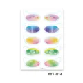 Sparkly Eye Shadow Tattoo Stickers Stage Party Waterproof High Gloss Makeup Decals - Butterfly Diamond Style (YYT-014)