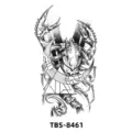 Autocollant de tatouage temporaire étanche design de croquis de scorpion géométrique bras art. - TBS-8461 Scorpion Géométrique