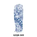 Full arm herbal semi-permanent temporary tattoo sticker waterproof long lasting large flower design - Rose and Wings (GZQB-049)