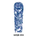 Full arm herbal juice temporary tattoo sticker with wolf and woman design, long lasting. - Religious Dark (GZQB-055)