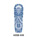 Herbal juice full arm temporary tattoo sticker, tribal totem design GZQB-028, long-lasting. - GZQB-028 (Classic Totem)