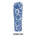 Full arm herbal juice temporary tattoo sticker with vintage clock rose bird design. - Roman Clock (GZQB-063)