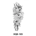 Waterproof temporary dragon tattoo sticker for men and women, perfect body art design. - XQB-185 / 210x114mm