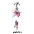 Adesivo per tatuaggio temporaneo impermeabile con ancora bussola piuma design per il corpo. - 210x114mm / XQB-003