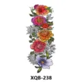 Colorful floral mandala temporary tattoo sticker for waterproof arm body art decoration - Mandala Florals (XQB-238)
