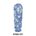 Herbal juice full sleeve tattoo sticker with traditional dragon and hannya mask design, lasting. - GZQB-031 (Japanese Tattoo)