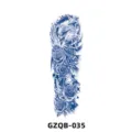 Herbal juice full arm temporary tattoo sticker, realistic long-lasting fake sleeve tattoo design. - GZQB-035 (American Retro)
