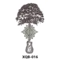 Kreativer Baum Gitarre Mandala temporäres Tattoo Aufkleber Körperkunst wasserdicht - 210x114mm / XQB-016