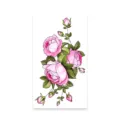 Pink Rose Temporary Tattoo Sticker Floral Waterproof Body Art Design Variant Style - Pink Rose Flower (K-570)