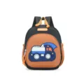Kids lightweight cartoon car backpack for kindergarten boys and girls preschool bag - Black Sprinkler Truck