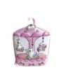 Cute cartoon carousel EVA hard shell school backpack for kindergarten boys and girls pink bag - Purple