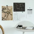 Ensemble d'affiches murales d'art minimaliste pour décoration de chambre, impressions de lignes. - Art simple (autocollants non inclus)