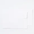 Simple plain white paper envelopes, minimalist design, perfect for invitations and cards. - 13.4*8.9cm / White