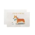 Niedliche Welsh Corgi Grußkarte mit Umschlag, perfekt für Geburtstage und besondere Wünsche. - Corgi (Mit Umschlag)