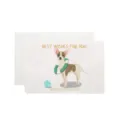 Süße Chihuahua Illustration Grußkarte mit Umschlag für Feste, Geburtstage und beste Wünsche. - Chihuahua (Mit Umschlag)